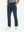 Front lower-body view of model in navy stretch quick dry casual golf pants with 4 pockets