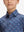 Close-up: nose to chest in american elements performance print boys golf polo