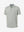 3D render of grey golf car premium ribbed collar print polo shirts