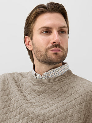 100% Cotton Knit Crew Neck Sweatshirt