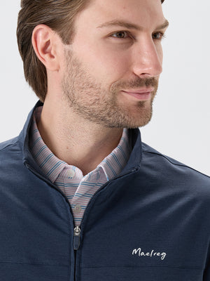 Lightweight Water-Resistant Nylon Blend Jacket