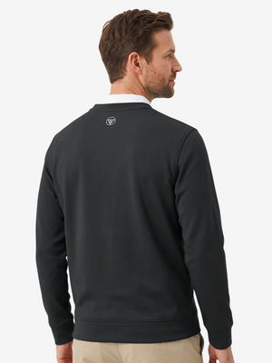 Ultra-Comfort Velour Lining Crew-Neck Sweatshirts