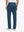 Rear lower leg view of Water Repellent 8 Pockets Pants in BLUE INDIGO，showing fabric texture and fit.