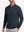 Solid Stretch Cotton Pique Long Sleeve Polo Shirts