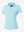 3d rendering of light blue women's breathable 1/4 zip pullover golf shirts