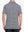 Rear half-body shot of Cooling Stripe Golf Shirt in NAVY STRIPE, showcasing stripe alignment and fit