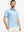 Front upper body shot of model wearing antichoke premium ribbed collar print polo shirts