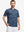 Camisas de golf Henley sin cuello elásticas estampadas