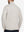 Back view of Heather Pinstripe Brushed Dry Fit Quarter Zip Pullover in taupe heather, showing clean athletic fit