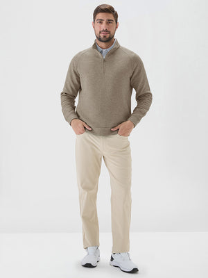 Textured Heather Cozy Quarter Zip