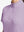 Detail view of neck zipper on pinkish purple women's breathable 1/4 zip pullover golf shirts