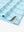 Side slit hem detail on ICED AQUA STRIPE Stylish Performance Golf Polo — clean and functional finish