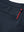 Waistband detail of soft lightweight casual golf pants with 5 pockets in navy, neat stitching.