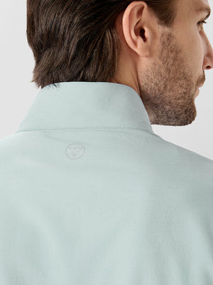 Lightweight Water-Resistant Nylon Blend Jacket