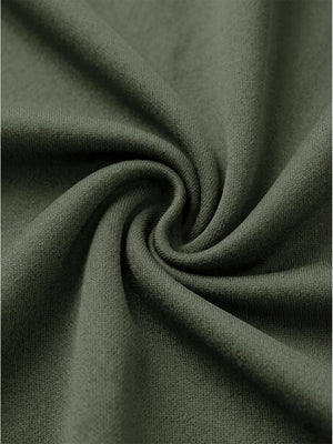 Macro shot of smooth lightweight fabric texture with fine weave details, women's lightweight golf dress with 2 pockets in mossy stone