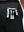 Back view of pocket on black women's lightweight athletic sweatpants
