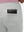 Back view of pocket on silver gray women's high waist stretch golf pants with pockets