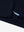 Hem detail close-up in navy of nylon blend casual jacquard polo shirts.