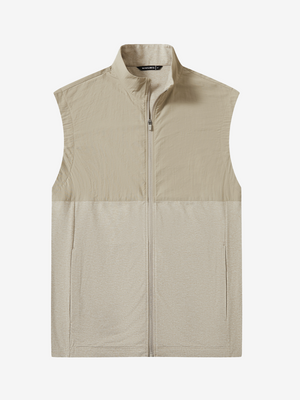 Color Block Lightweight Full Zip Vests