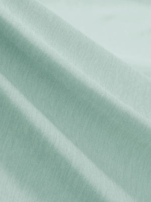  Close-up view of soft heather fabric texture and fine knitting craft, performance heather contrast collar polo shirts in light green heather