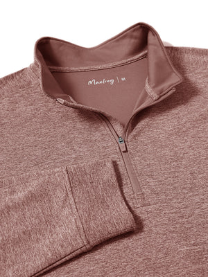 Heather Scuba Quarter Zip Pullover