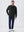 Heather Brushed Rib Knit Crewneck Sweatshirt