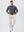 Heather Brushed Rib Knit Crewneck Sweatshirt