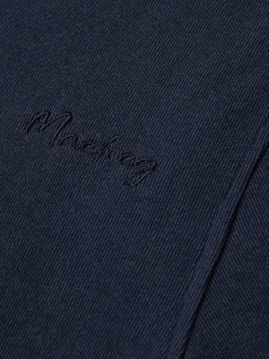 Heather Brushed Rib Knit Crewneck Sweatshirt