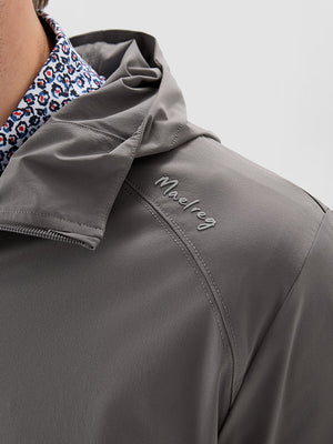 Nylon Blend Water Resistant Windbreaker Jacket