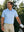Nylon Blend Casual Jacquard Polo Shirts