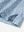 Detail view of hem on white blue abstract stylish full print contrast collared golf polo shirts
