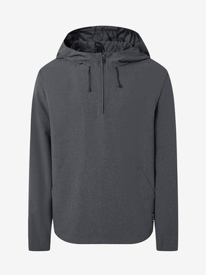 Water Resistant 1/4 Zip Hooded Pullover