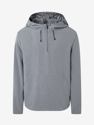 Water Resistant 1/4 Zip Hooded Pullover