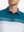 Front view from nose to chest in WHITEDUSTY BLUE Premium Performance Polo